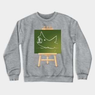 Jaws — Quint's Blackboard Crewneck Sweatshirt